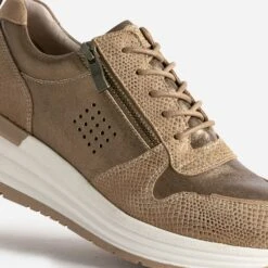 Tennis Compensée TBS Bronze En Cuir -Univers Chaussure Magasin WWWERM 10384320308 5