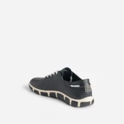 Tennis TBS Bleu Marine En Cuir à Semelle Bicolore -Univers Chaussure Magasin WWWERM 10384320324 3