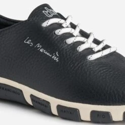 Tennis TBS Bleu Marine En Cuir à Semelle Bicolore -Univers Chaussure Magasin WWWERM 10384320324 5