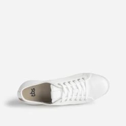 Tennis TBS Cuir Blanc -Univers Chaussure Magasin WWWERM 10384320346 4