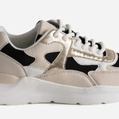 Tennis TEXTO Noire, Beige, Blanche Et Dorée 13 Tennis TEXTO Noire, Beige, Blanche Et Dorée -Univers Chaussure Magasin WWWERM 10384320359 5