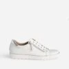Tennis CAPRICE Blanche En Cuir -Univers Chaussure Magasin WWWERM 10384320452 0