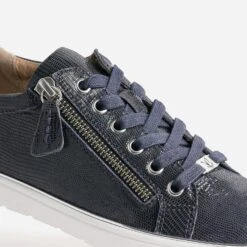 Tennis CAPRICE Marine En Cuir Fantaisie -Univers Chaussure Magasin WWWERM 10384320739 5