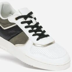 Tennis TEXTO Blanche, Kaki, Noire Et Dorée -Univers Chaussure Magasin WWWERM 10384320969 5