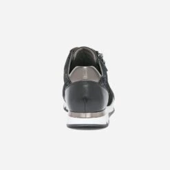 Tennis CAPRICE Noire Et Effet Python En Cuir -Univers Chaussure Magasin WWWERM 10384320972 3