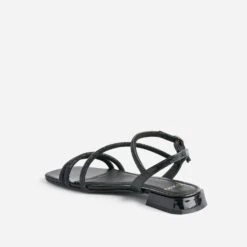 Sandale TEXTO Noire à Strass -Univers Chaussure Magasin WWWERM 10385760102 3