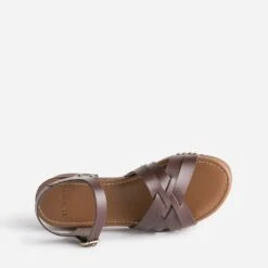 Sandale TEXTO Marron En Cuir -Univers Chaussure Magasin WWWERM 10385760199 4