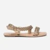 Sandale Bronze à Brides Tressées -Univers Chaussure Magasin WWWERM 10385760904 0