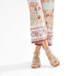 Sandale TEXTO Dorée à Entrelacs -Univers Chaussure Magasin WWWERM 10385761322 10