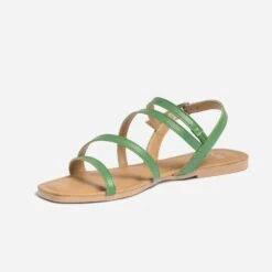 Sandale TEXTO Verte En Cuir 9 Sandale TEXTO Verte En Cuir -Univers Chaussure Magasin WWWERM 10385761324 2