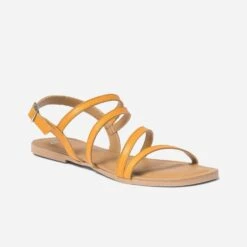 Sandale TEXTO Jaune En Cuir -Univers Chaussure Magasin WWWERM 10385761328 1
