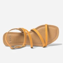 Sandale TEXTO Jaune En Cuir -Univers Chaussure Magasin WWWERM 10385761328 3