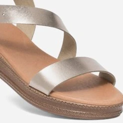 Sandale Bronze En Cuir -Univers Chaussure Magasin WWWERM 10385920275 4