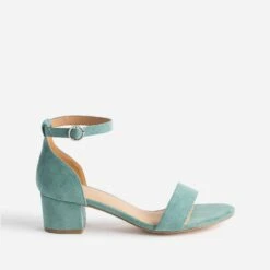 Sandale Verte Avec Deux Brides Amovibles