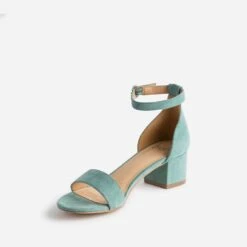 Sandale Verte Avec Deux Brides Amovibles -Univers Chaussure Magasin WWWERM 10386330018 3