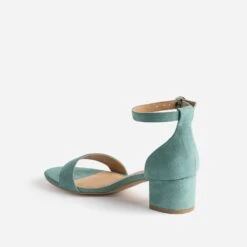 Sandale Verte Avec Deux Brides Amovibles -Univers Chaussure Magasin WWWERM 10386330018 4