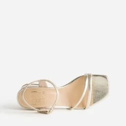 Sandale TEXTO Dorée éco-conçue En Cuir -Univers Chaussure Magasin WWWERM 10386330045 4