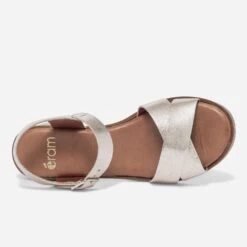 Sandale Dorée En Cuir -Univers Chaussure Magasin WWWERM 10386330496 3