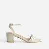 Sandale En Cuir Blanc Cassé -Univers Chaussure Magasin WWWERM 10386330557 0