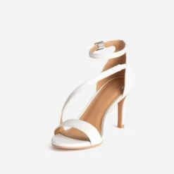 Sandale TEXTO Blanche à Talon Fin -Univers Chaussure Magasin WWWERM 10386340087 2