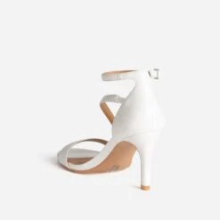 Sandale TEXTO Blanche à Talon Fin -Univers Chaussure Magasin WWWERM 10386340087 3