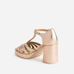 Sandale Cuivrée à Talon -Univers Chaussure Magasin WWWERM 10386340111 4