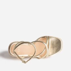 Sandale Compensée TEXTO Dorée -Univers Chaussure Magasin WWWERM 10386420029 4