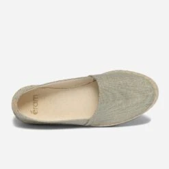 Espadrille Vert Pailleté Or En Toile 14 Espadrille Vert Pailleté Or En Toile -Univers Chaussure Magasin WWWERM 10388500072 4