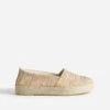 Espadrille Beige Textile Tressé Rayé 1 Espadrille Beige Textile Tressé Rayé -Univers Chaussure Magasin WWWERM 10388500073 0