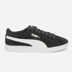 Tennis PUMA Noire En Cuir Velours