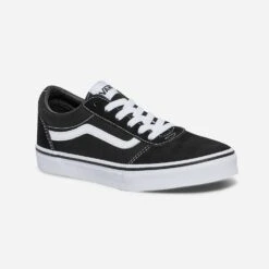 Tennis VANS Noire En Cuir Velours -Univers Chaussure Magasin WWWERM 10881390101 1