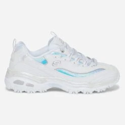 Tennis SKECHERS Blanche Et Argent