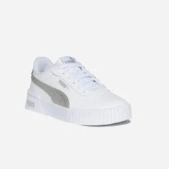Tennis PUMA Blanche Et Grise à Plateforme -Univers Chaussure Magasin WWWERM 10881390263 1