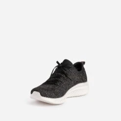 Tennis SKECHERS Noire Pailletée Cuivrée Effet Mesh -Univers Chaussure Magasin WWWERM 10881390275 2
