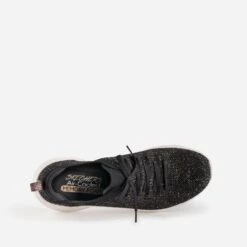 Tennis SKECHERS Noire Pailletée Cuivrée Effet Mesh -Univers Chaussure Magasin WWWERM 10881390275 4