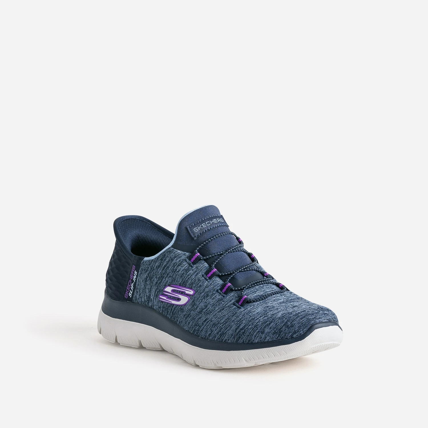 Tennis SKECHERS Marine Et Violet 4 Tennis SKECHERS Marine Et Violet – Image 2