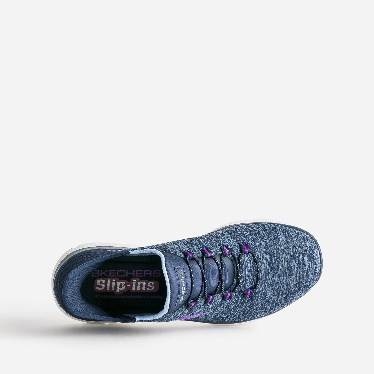 Tennis SKECHERS Marine Et Violet 7 Tennis SKECHERS Marine Et Violet – Image 5