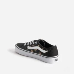 Tennis VANS Noire En Toile à Motifs Fleurs Et Fruits -Univers Chaussure Magasin WWWERM 10881390304 3